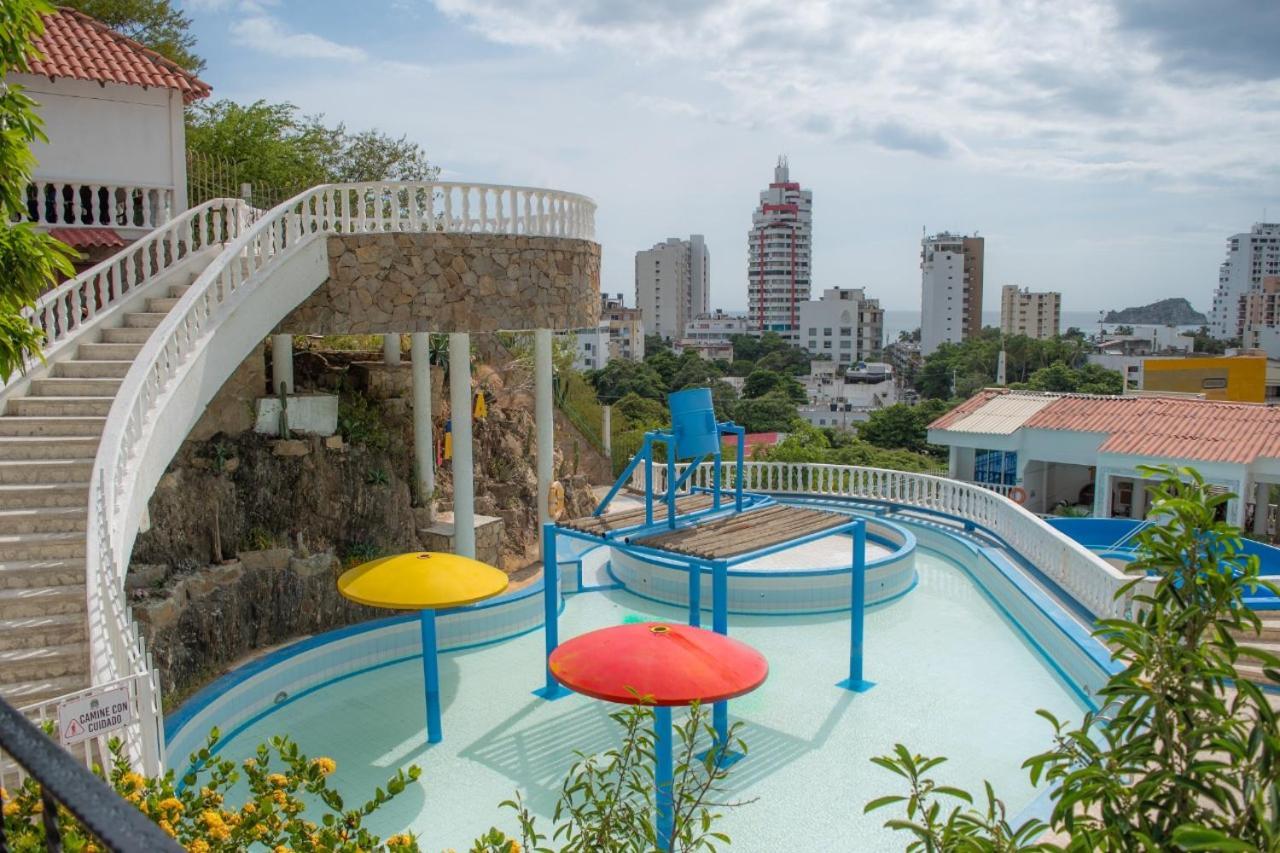 Hotel Cabanas Villa Roca, Rodadero Santa Marta Dış mekan fotoğraf
